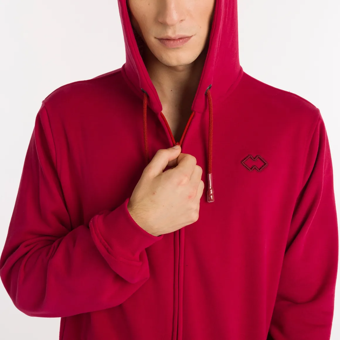 Sweat à capuche avec fermeture éclair Essential Plus