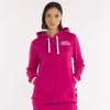Sweat à capuche entièrement zippé pour femmes SS25
