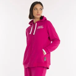 Sweat à capuche entièrement zippé pour femmes SS25