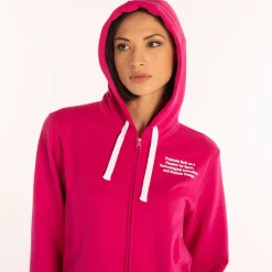 Sweat à capuche entièrement zippé pour femmes SS25