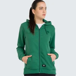 Sweat à Capuche Full Zip Logo 3D Femme