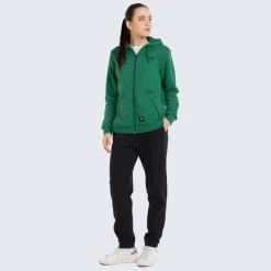 Sweat à Capuche Full Zip Logo 3D Femme