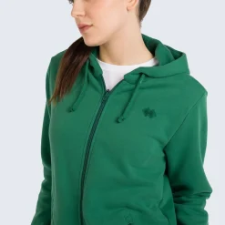 Sweat à Capuche Full Zip Logo 3D Femme