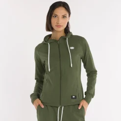 Sweat à capuche zippé pour femmes Essential SS25