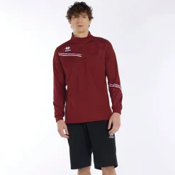 Sweat-shirt col montant avec fermeture éclair Elias