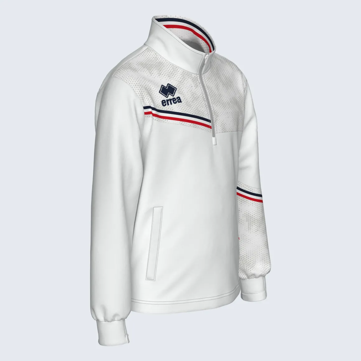 Sweat-shirt col montant avec fermeture éclair Elias pour enfants