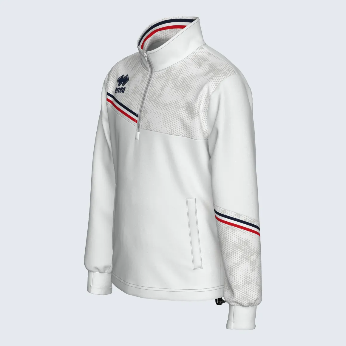 Sweat-shirt col montant avec fermeture éclair Elias pour enfants