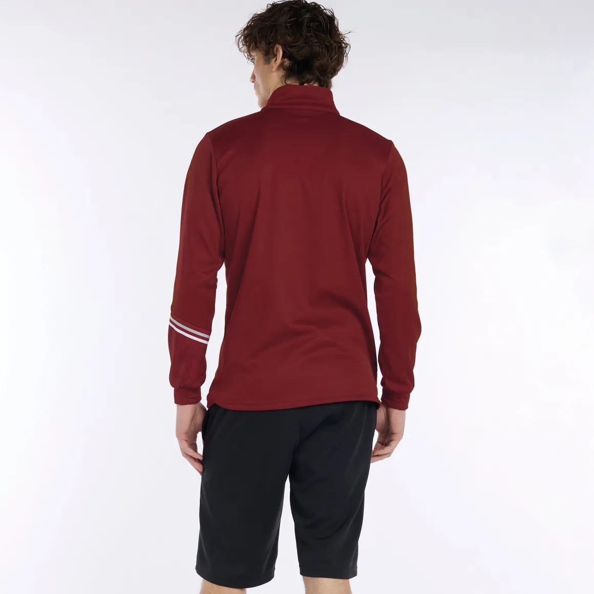 Sweat-shirt col montant avec fermeture éclair Elias
