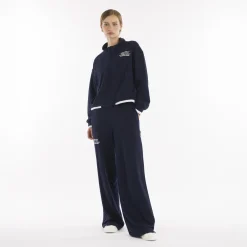Sweatshirt crop SS25 à fermeture éclair intégrale pour femmes