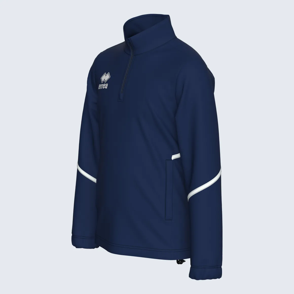 Sweat-shirt léger demi-zip Manfred pour enfant