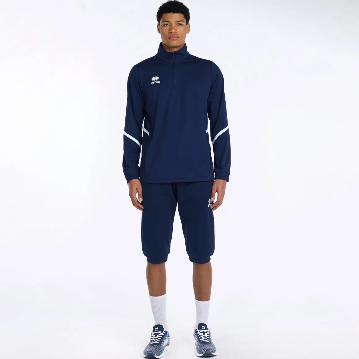 Sweat-shirt léger demi-zip Manfred